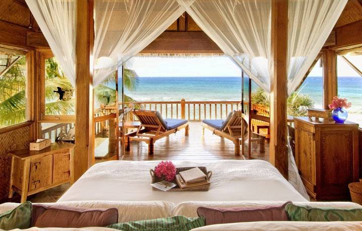 красивые спальни с видом на море