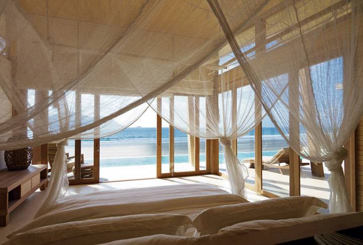 спальни с видом на море