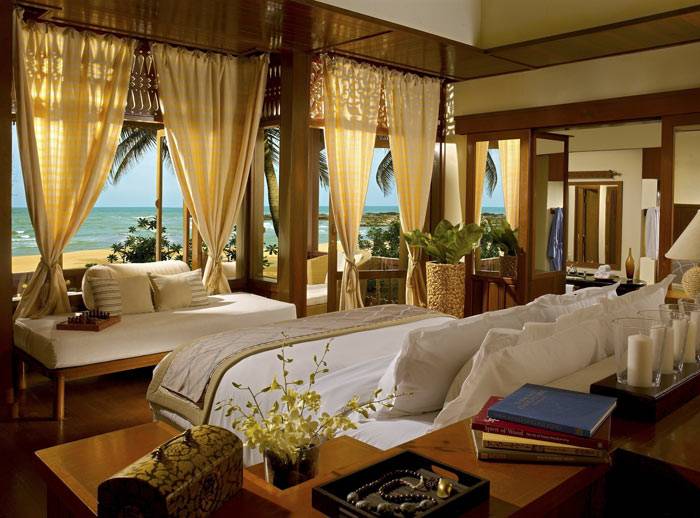 спальни с видом на океан