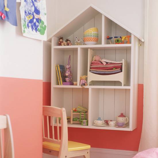 Идеи хранения для детских комнат