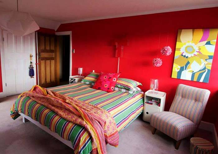 Яркие спальни: 20 красочных спальных комнат, в которых живет настроение!