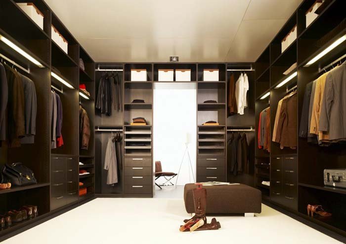 Красивые гардеробные комнаты (16 вдохновляющих фотографий)