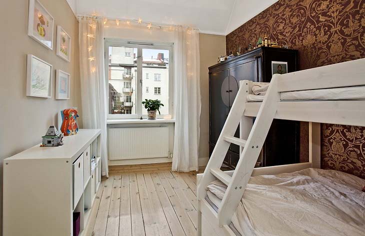 Дизайн интерьера: уютная квартира в Швеции