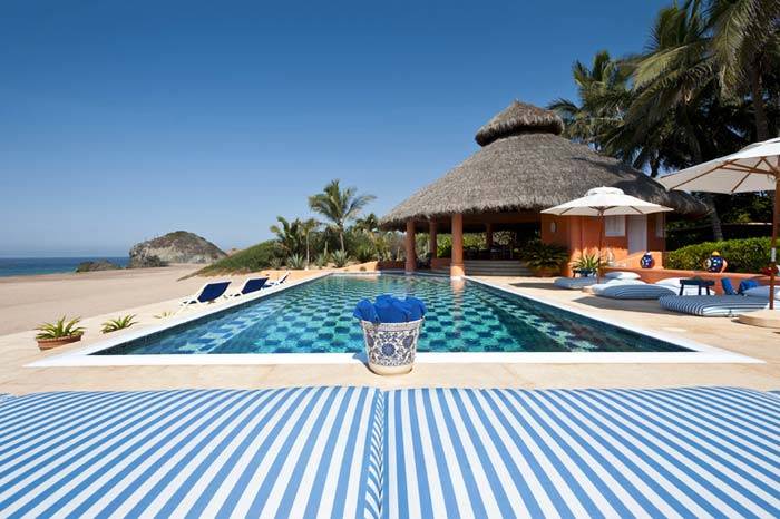 Cuixmala - роскошный отель на побережье Мексики