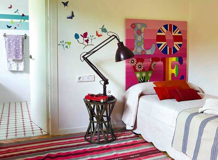 Радуга пастельных цветов в ретро интерьере дизайнера Teresa Abaitua