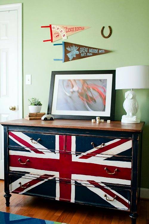 Union Jack декор - интерьер с британским акцентом