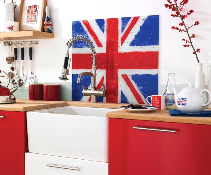 Union Jack декор - интерьер с британским акцентом
