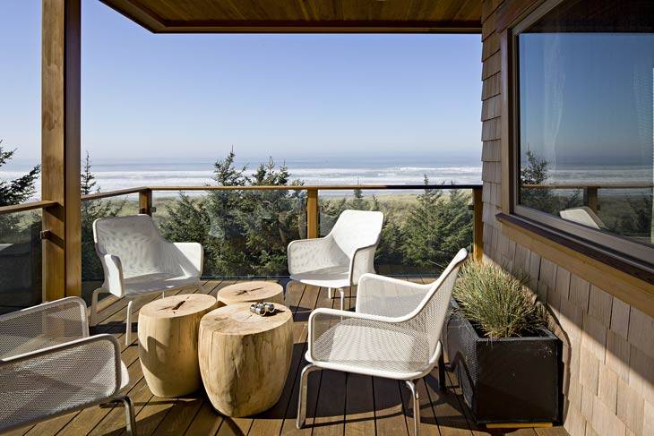 Уютный дом на побережье океана в Орегоне