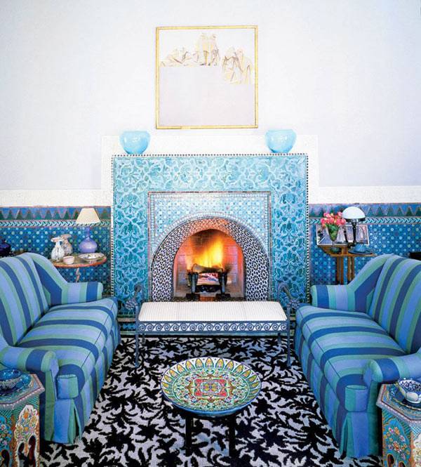 Современный интерьер в марокканский стиле