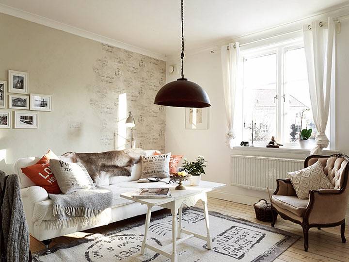 Вдохновляющий прованс в оформлении квартиры в Стокгольме