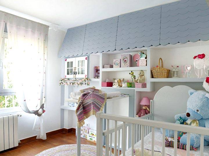 Интерьер детской комнаты с любовью к деталям