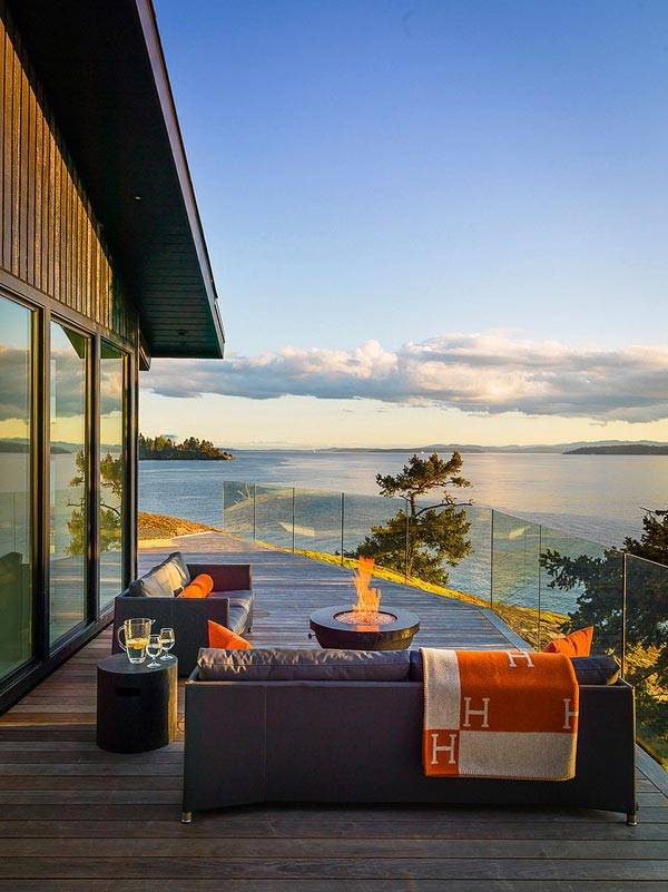 Коттедж с панорамным видом в Ванкувере (дизайн Johnson + McLeod Design Consultants)