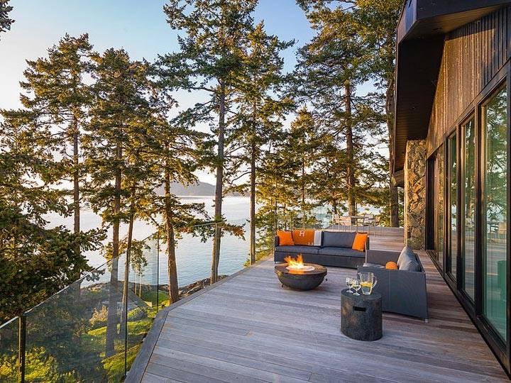 Коттедж с панорамным видом в Ванкувере (дизайн Johnson + McLeod Design Consultants)