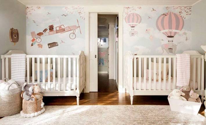 художественная роспись детской комнаты фото