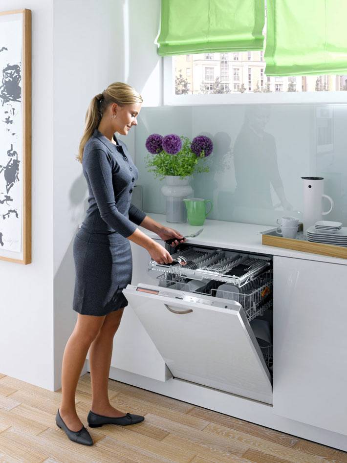встраиваемая посудомоечная машина на вашей кухне