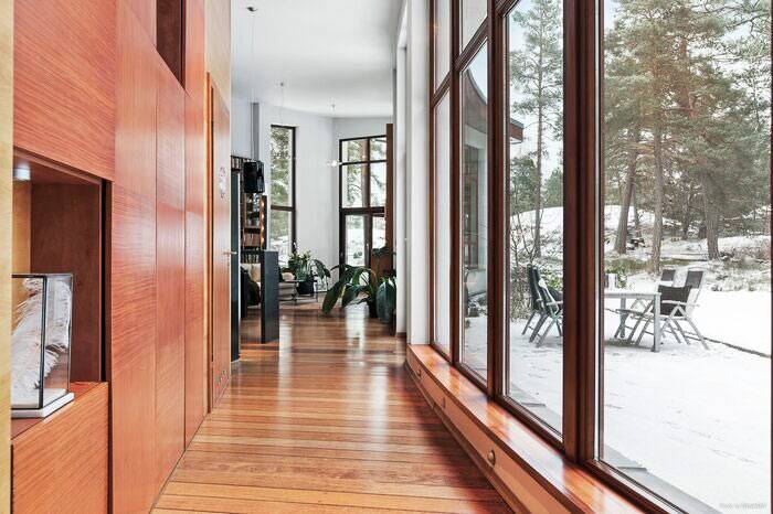 Чудо современной архитектуры - необычный дом в Наке (Швеция)