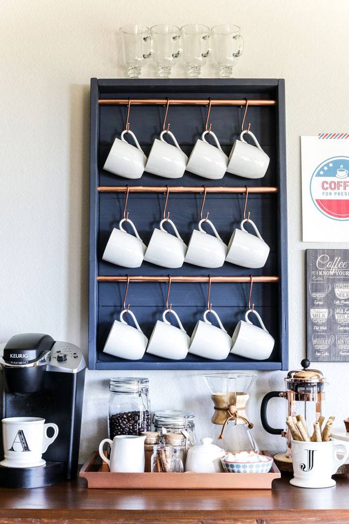 Домашний кофе-бар - кофейный уголок на вашей кухне
