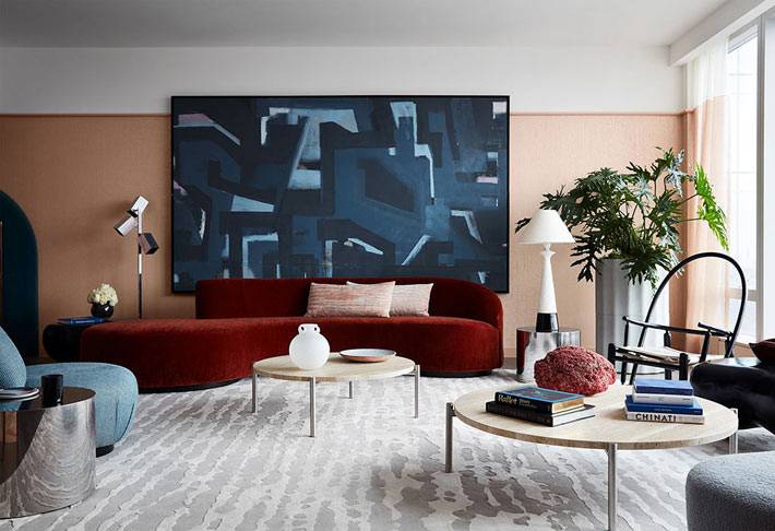 Модный интерьер квартиры в Нью-Йорке от дизайнера Jamie Bush