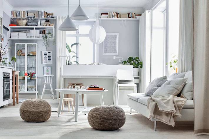 10 красивых гостиных из каталога Ikea 2021
