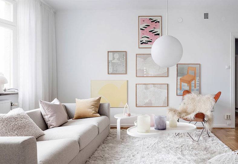 Нордический дизайн: воздушный минимализм в шведской квартире