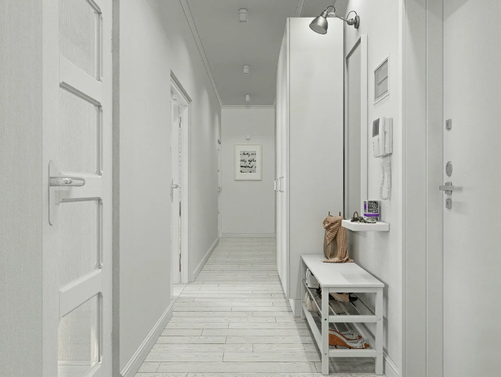 Дизайн маленького коридора в хрущевке - модные идеи, стили оформления